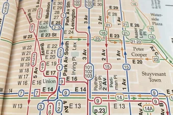 John Tauranac's NYC pedestrian maps